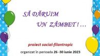 Proiectul „Să dăruim un zâmbet!”… În perioada 26 – 30 mai 2023, Sectorul Social-Filantropic al Episcopiei Slatinei și Romanaților va derula proiectul „Să dăruim un zâmbet!”… , prin care 277 […]